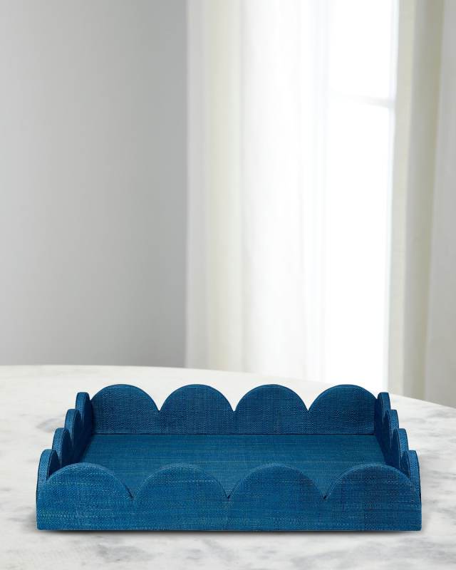 Wonderland Scalloped Tray